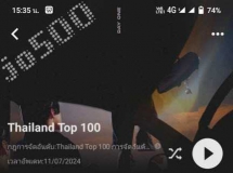 JOOX Thailand Top 100 • Update 11 ก.ค. 67 [320 kbps] (jo500)