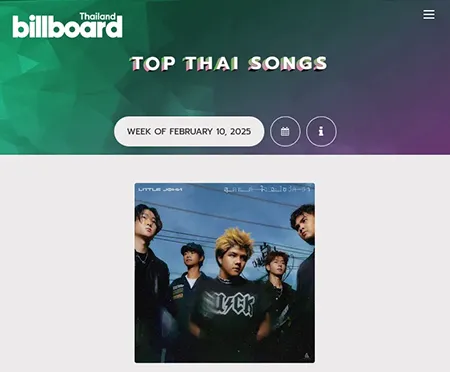 BillboardTH • TOP 100 THAI SONGS • FEBRUARY 10, 2025 [320 kbps]