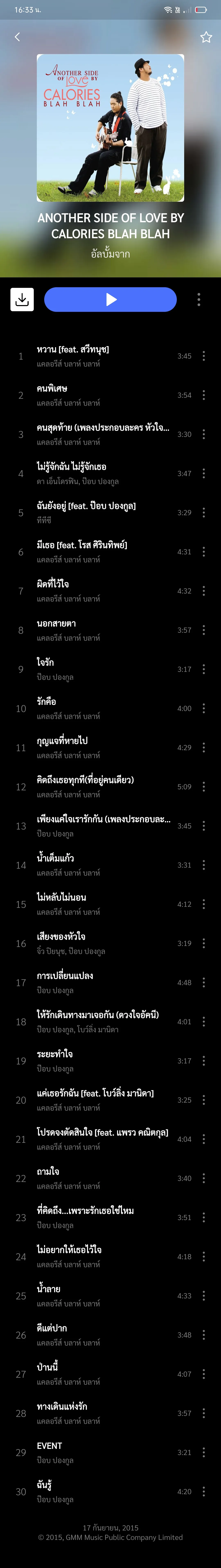 [Mp3] ANOTHER SIDE OF LOVE BY CALORIES BLAH BLAH [320 kbps]