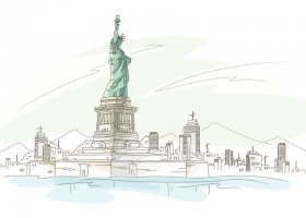 City Sketch Drawing Wallpapers 2