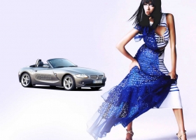 Beautiful Girls and Cars Wallpapers 4