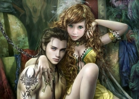 ภาพวาด CG สุดอาร์ต สาวสวยมหาเสน่ห์