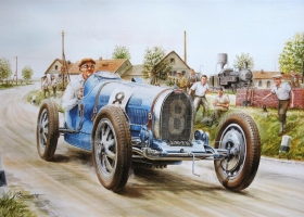 Old Cars in Fine Art  Wallpapers 1