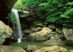 Waterfalls Scenes HQ Wallpaper 1